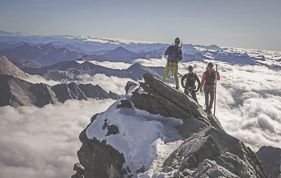Großglockner Gipfelbesteigung mit Privatt Bergführer in Kals.