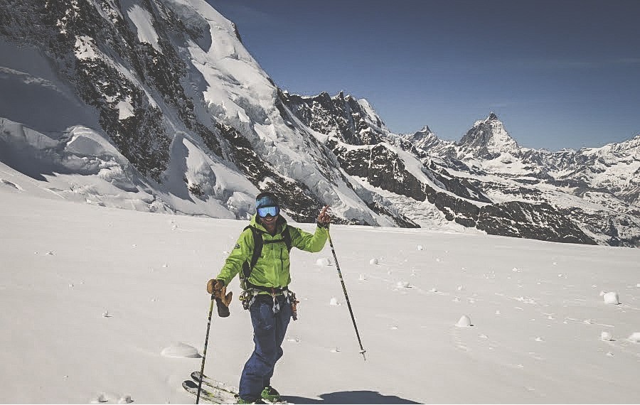 Skidurchquerung im Monta Rosa Schweiz- Skihochtouren Zermatt- Matterhorn