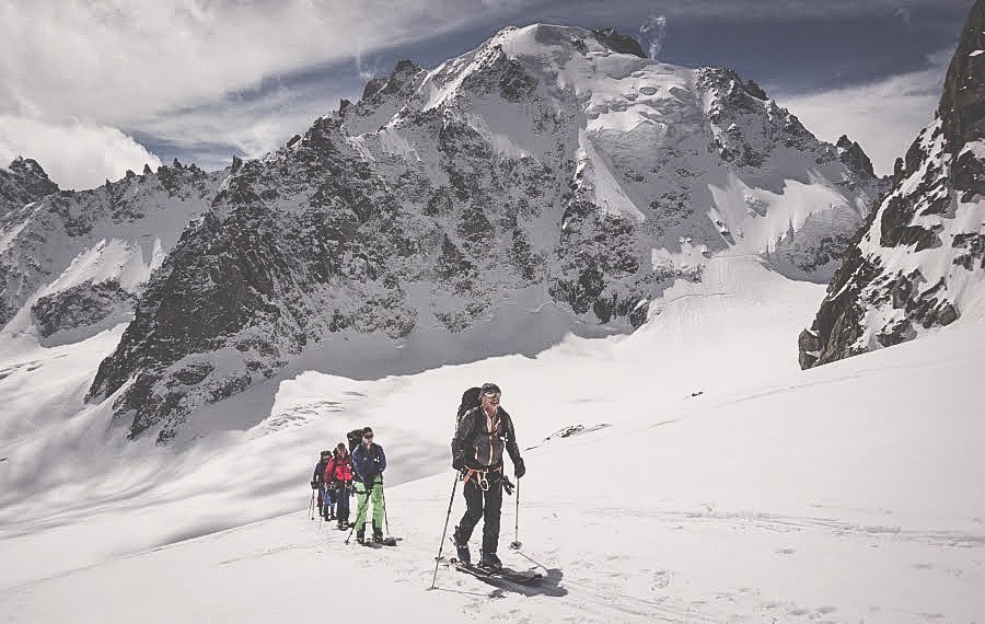 Skidurchquerung Haute Route - Skihochtour mit Bergführer von Charmonix to Zermatt