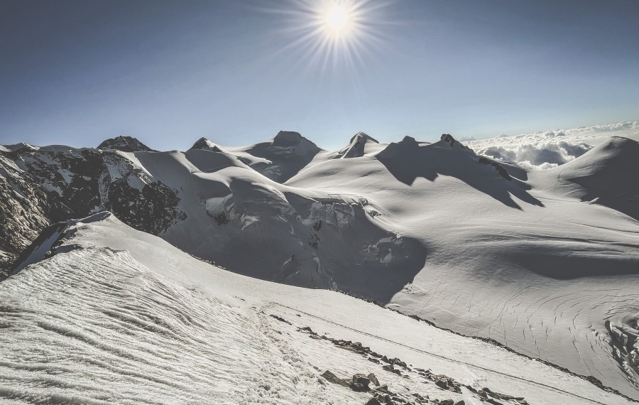 Spaghettirunde Hochtourenführung mit Bergführer | Wallis | Monte Rosa