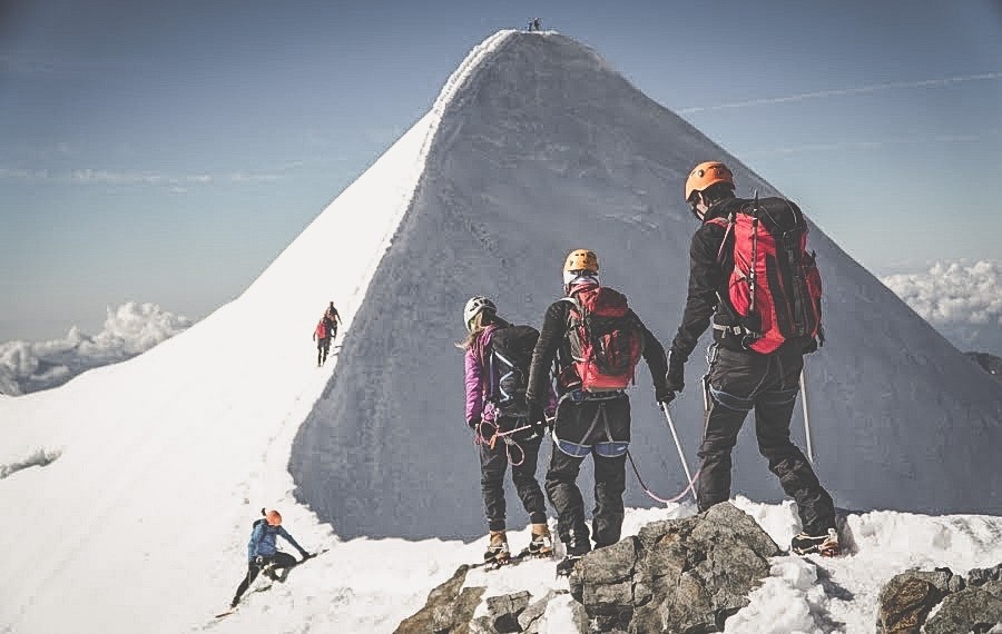 Einfache 4000er Hochtouren mit Bergführer | Wallis | Saas Fee