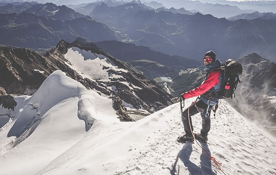 Biancograt mit Bergführer | Piz Bernina mit Piz Palü  | Hochtouren CH