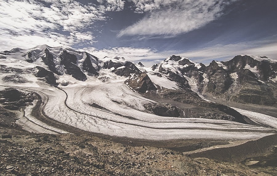 Biancograt mit Bergführer | Piz Bernina mit Piz Palü  | Hochtouren CH