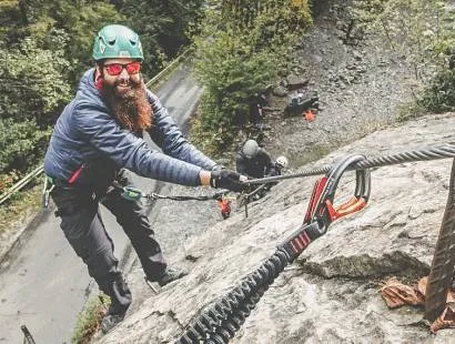 Klettersteigkurs für Anfänger im Grazer Bergland