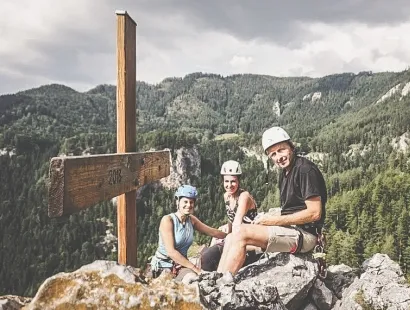 Kletterkurs Mehrseillänge am Nadelspitzgipfel