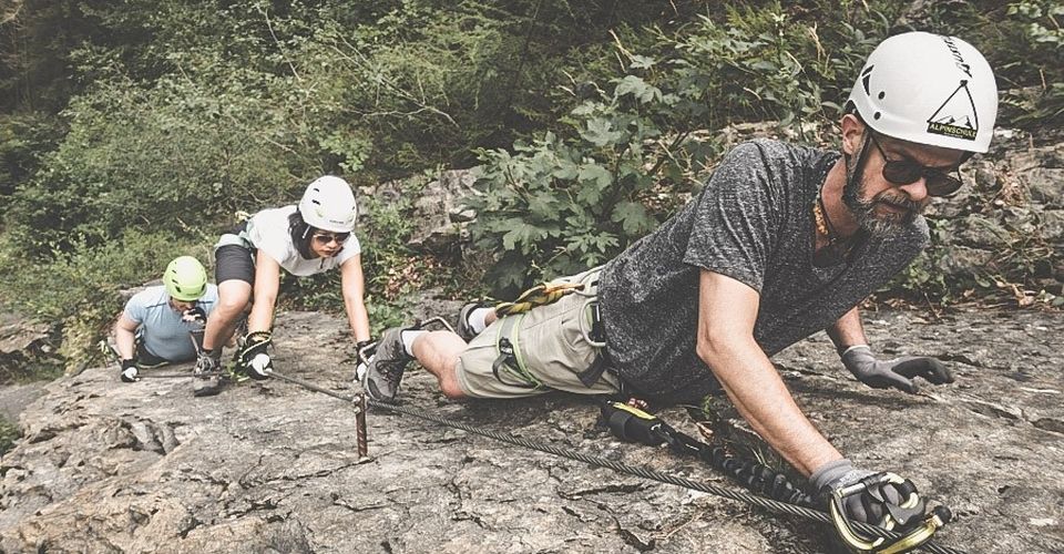 Schnupperkurs Klettersteig in der Nähe von Graz