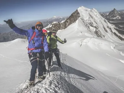 Spaghettirunde Monte Rosa Parrotspitze