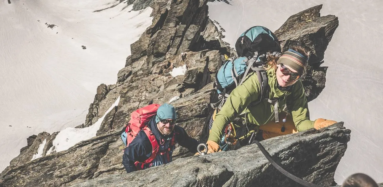 Kletterstellen am Stüdlgrat, Großglockner