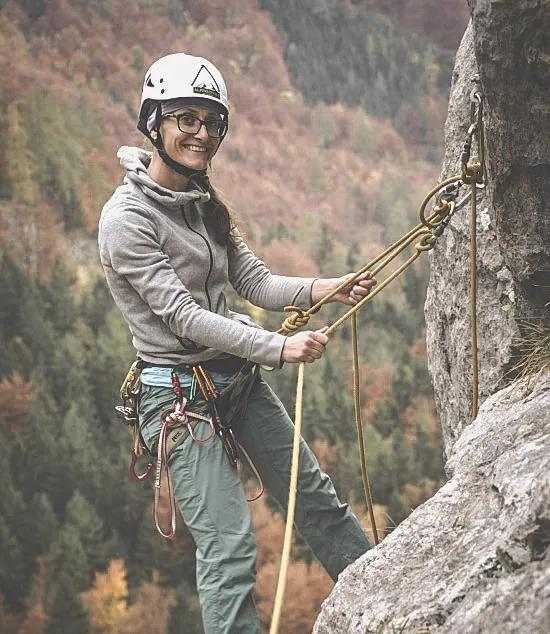 Geführte Mehrseillänge in der Steiermark