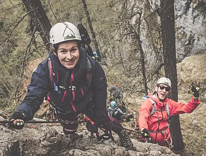 Klettersteig Tagesführung in der Steiermark