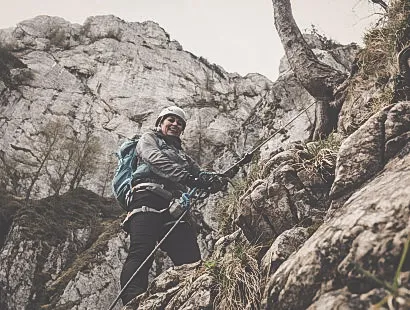 Klettersteig Führungen in der Steiermark