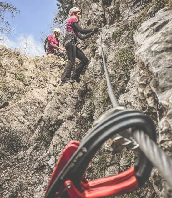 Geführte Klettersteigtouren mit Bergführer