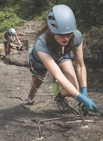 Klettersteigausbildung und Führungen im Grazer Bergland