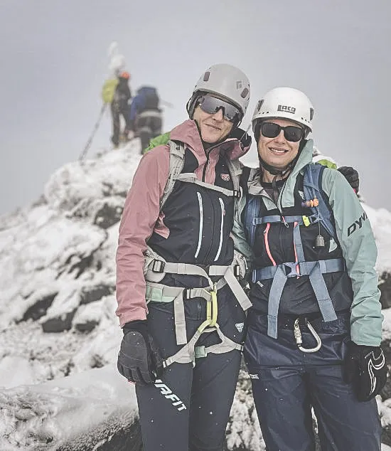 Skitour Großglockner Gipfelfoto