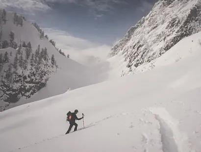 Skitourenführung Festkogel im Xeis