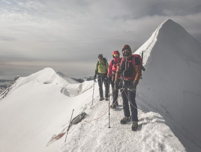 Monte Rosa Hochtourenführung Castor